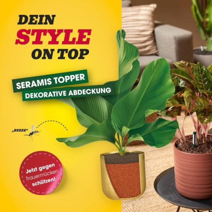 Seramis Topper Granulat Espresso, 1 L 738006