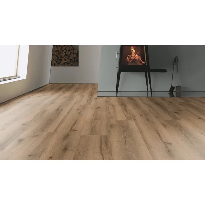 WUNDERWERK Vinylboden FaroLangdiele Eiche, 2200x217x9,1mm, HDF,  34700507