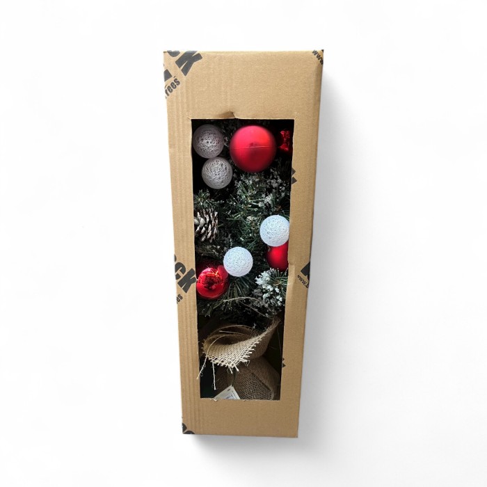 Black Box Kaprun Weihnachtsbaum mit Burl 60 x DM 39 cm, frosted, grün, 1166292 2