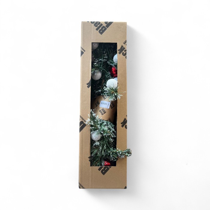 Black Box Kaprun Girlande gefrostet 180 x 25 cm, frosted, grün, 1166287 3