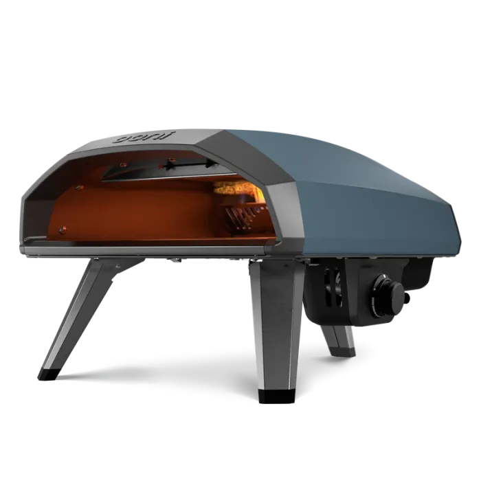 Ooni Koda 2 2. Generation gasbetriebener Pizzaofen, 14zoll(50mbar), schieferblau, UU-P33100