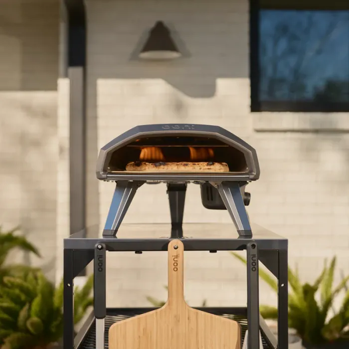 Ooni Koda 2 2. Generation gasbetriebener Pizzaofen, 14zoll(50mbar), schieferblau, UU-P33100