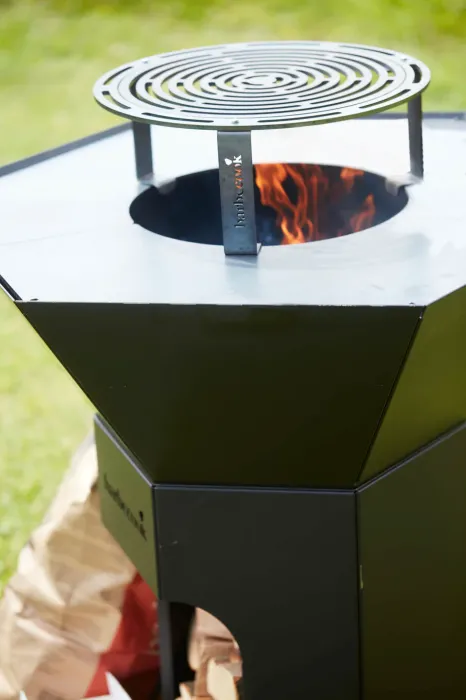 Barbecook Dynamic Centre Stand und erhöhter Grill Ø 36cm, Grau BC-ACC-7453