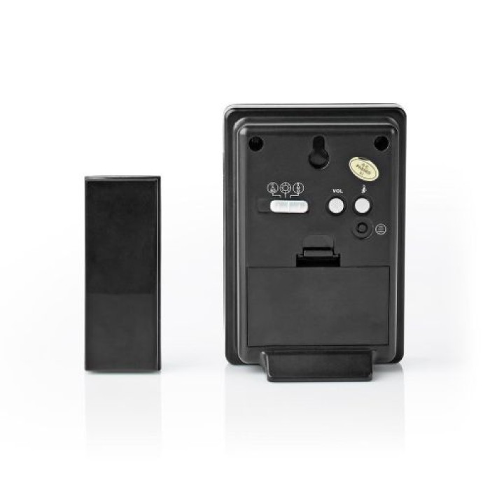 Nedis Drahtloses Türklingel Set, 3V DC, 2X AA, Signalreichweite 300m, IP44, 36 Melodien, 5802598