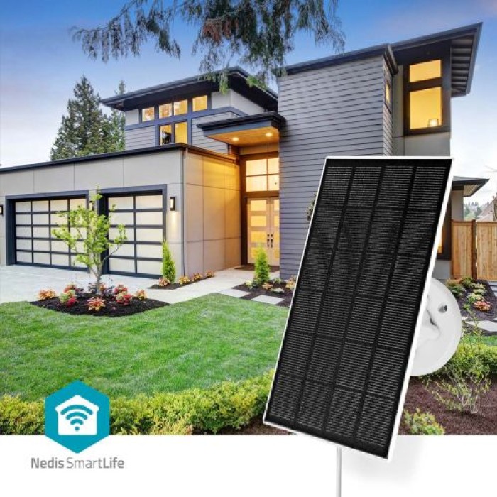 Nedis Sonnenkollektor, 0.5 A A, 3m Kabel, Zubehör für: WIFICBO30WT, 6289088