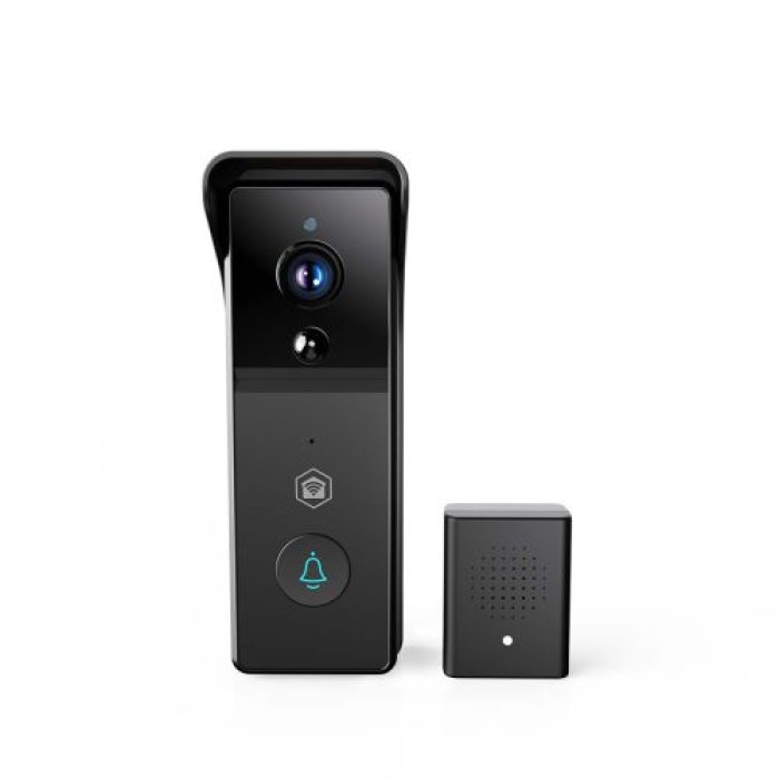 Nedis SmartLife Video-Türsprechanlage, 100° Weitwinkel, Nachtsicht, 8048611