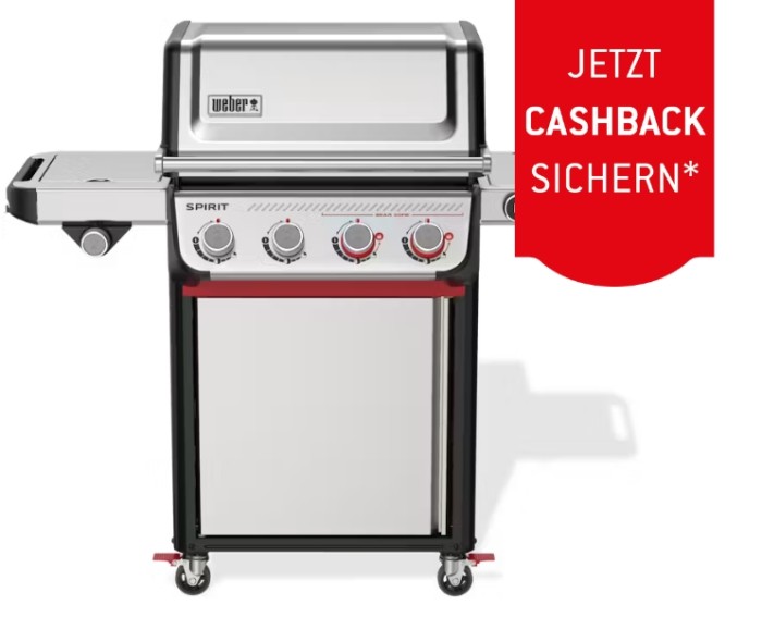 Weber Spirit SP-435 Gasgrill, 4 Brenner, Flüssiggas, 1500931