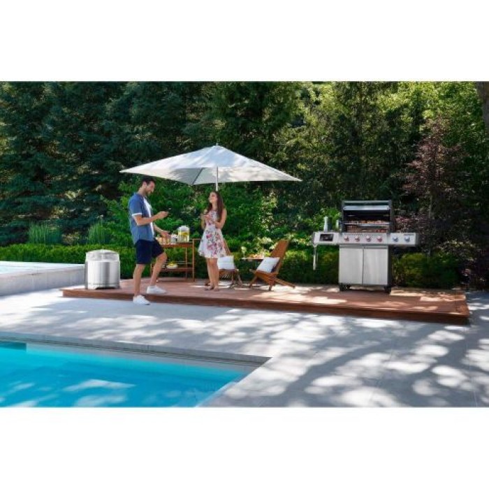 Napolein Gasgrill Prestige PRO 500 Edelstahl, inkl. Drehspieß, 4 Nrenner, PRO500VXRSIBPSS-DE