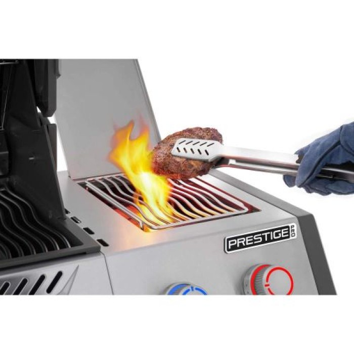 Napolein Gasgrill Prestige PRO 500 Edelstahl, inkl. Drehspieß, 4 Nrenner, PRO500VXRSIBPSS-DE