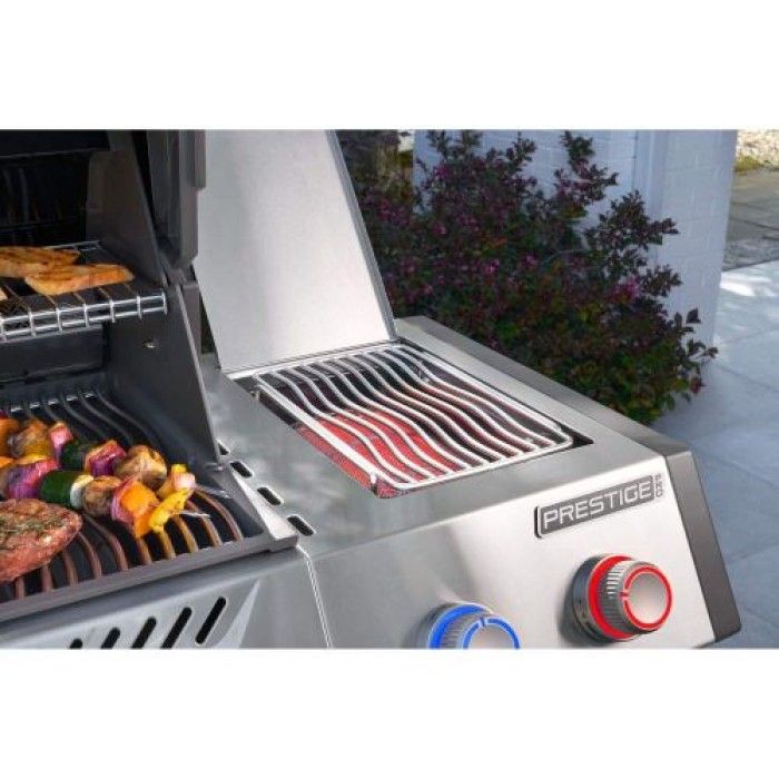 Napolein Gasgrill Prestige PRO 500 Edelstahl, inkl. Drehspieß, 4 Nrenner, PRO500VXRSIBPSS-DE