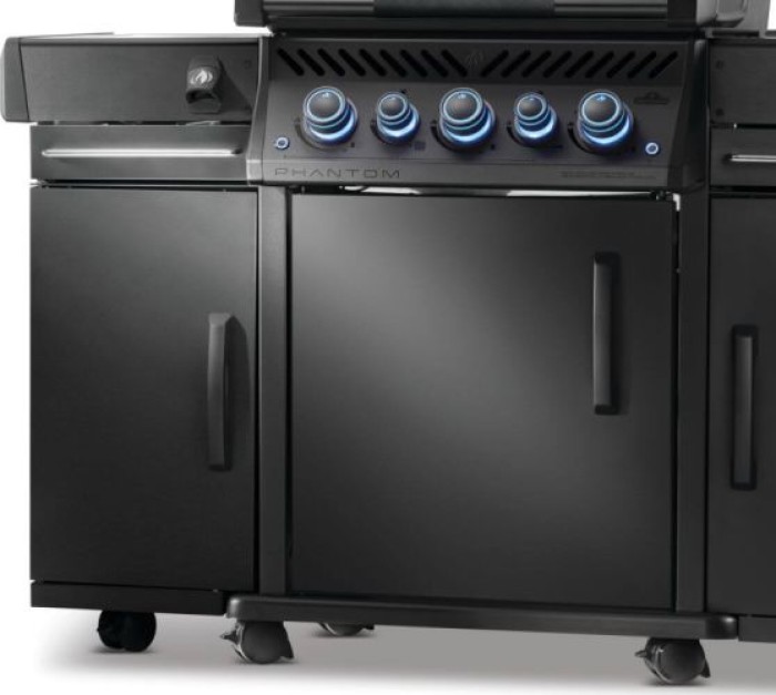 Napoleon Rogue PRO-S Untergrill, Seitenschranke, mattschwarz, 68006