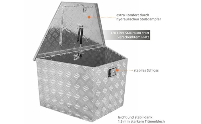 Güde Alu Deichselbox GT120 73514
