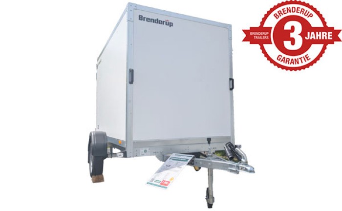 Brenderup PKW-Anhänger CD260UBD750 Cargo Kofferanhänger ungebremst