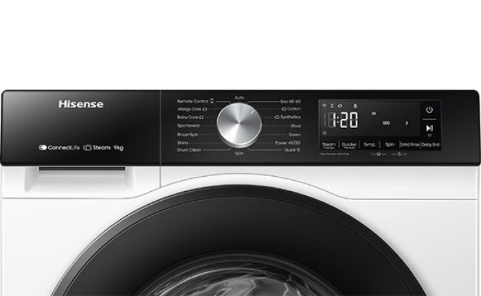 Hisense Waschvollautomat, 9kg, WF3S9043BW3