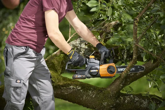 WORX Akku-Kettensäge 20V, 25cm, WG322E.9