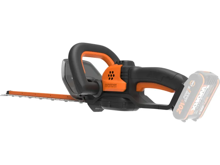 WORX Akku-Heckenschere 20V, 56 cm Schwertlänge, Solo, WG264E.9