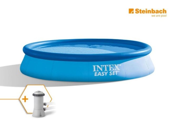 Intex Easy Pool Set 366 x 76 cm, mit Kartuschenfilter, 128132NP