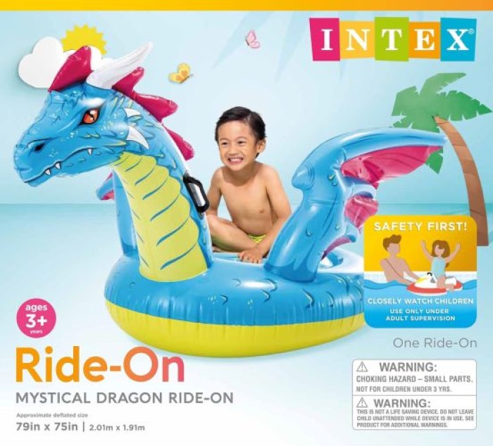 Intex Drache Badeinsel 201 x 191 cm, 157563NP