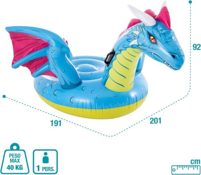 Intex Drache Badeinsel 201 x 191 cm, 157563NP