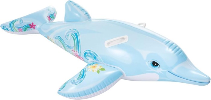 Intex Aufblasbarer vDelfin, Vinyl, 175 x 66 cm, I03400500