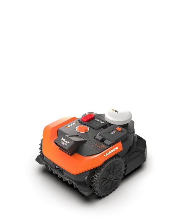 WORX Landroid Vision Cloud WR308E 2WD Mähroboter ohne Begrenzungskabel für 800 m² (KI-Hinderniserkennung, VSLAM+ RTK Cloud Navigation, Auto-Mapping, App-Steuerung, Cut-to-Zero) WR308E