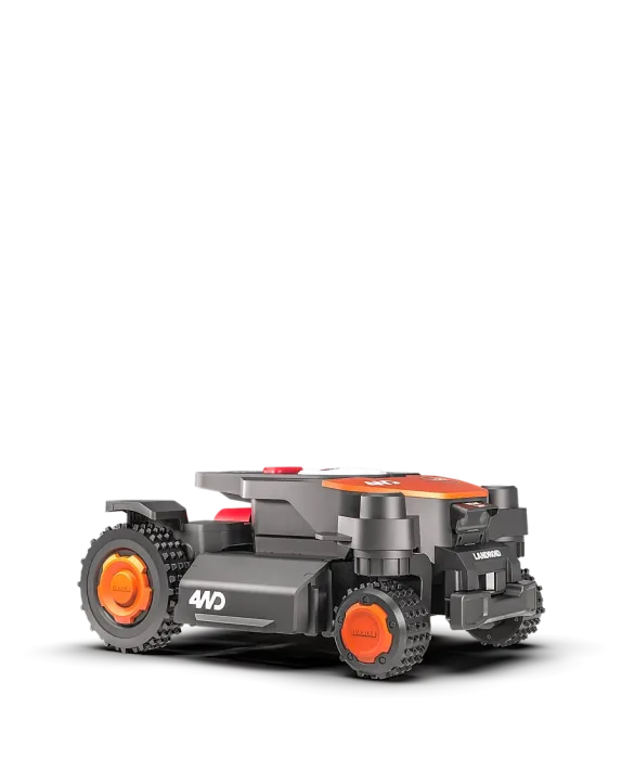 Worx Landroid Vision Cloud 4WD - Für Rasenflächen bis 600m² - WR340E