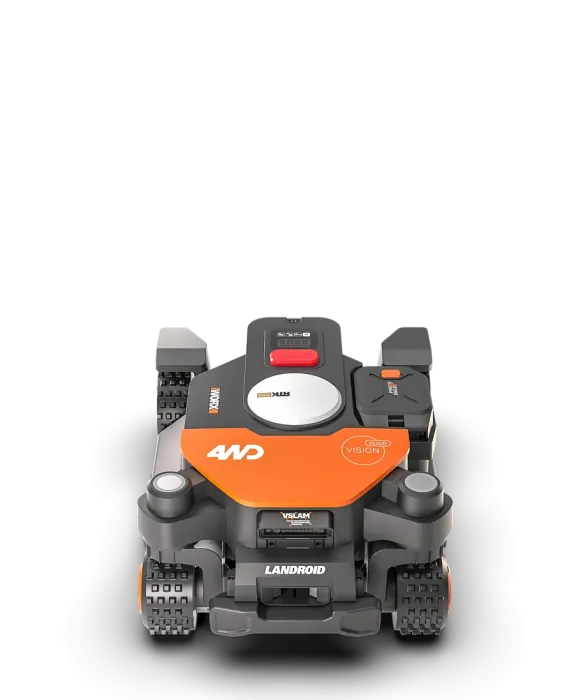 Worx Landroid Vision Cloud 4WD - Für Rasenflächen bis 600m² - WR340E