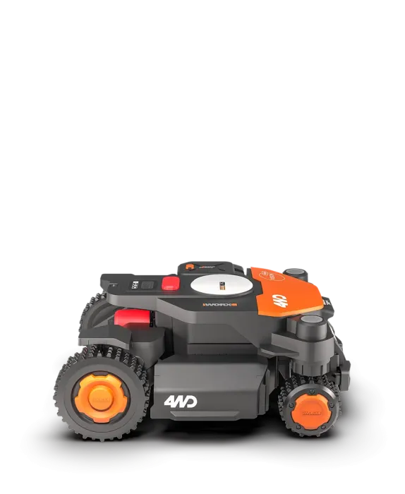 Worx Landroid Vision Cloud 4WD - Für Rasenflächen bis 600m² - WR340E