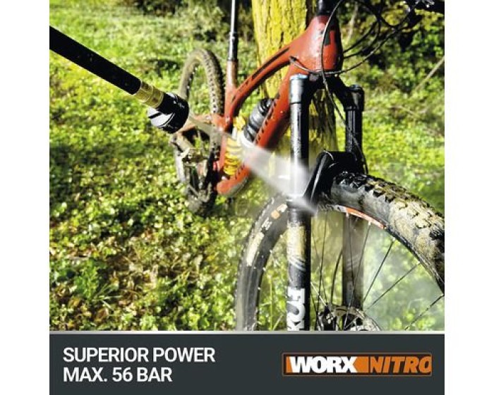 WORX Akku-Hochdruckreiniger Hydroshot, 20V - 56 Bar Max. Druck, WG633E.9