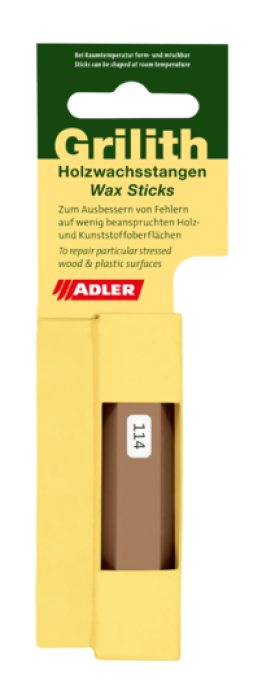 Adler Grilith Holzwachsstange Erle, Nr. 114, 702704032811