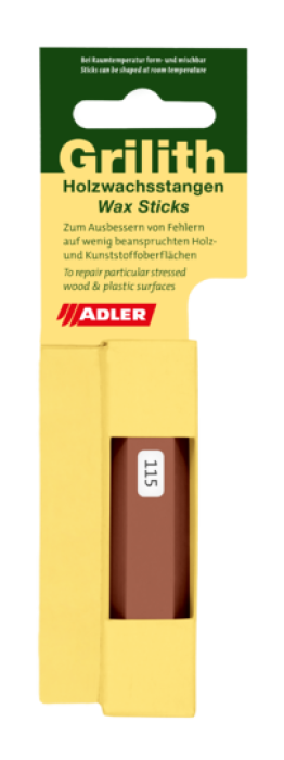 Adler Grilith Holzwachsstange Macore, Nr. 115, 702704033711