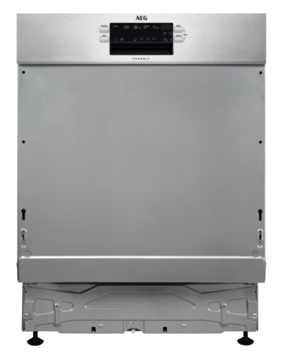 AEG SatelliteClean Integrierter Geschirrspüler FEE53680ZM,  AirDry, QuickLift, Satelliten-Sprüharm, Edelstahl, 59437