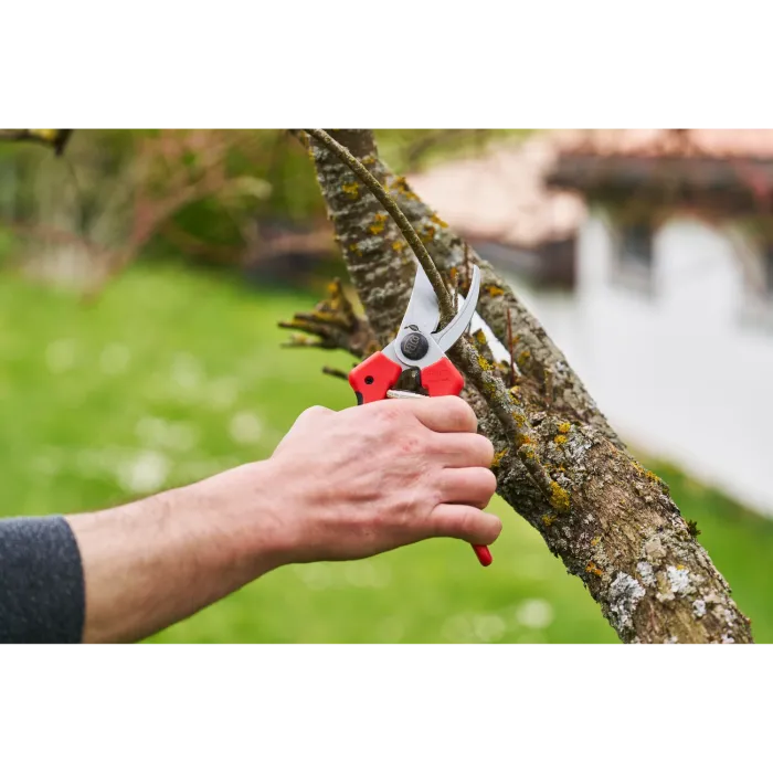 FELCO 171L Gartenschere Bypass für rechte Hände, Präziser Schnitt bis 25 mm, F171L