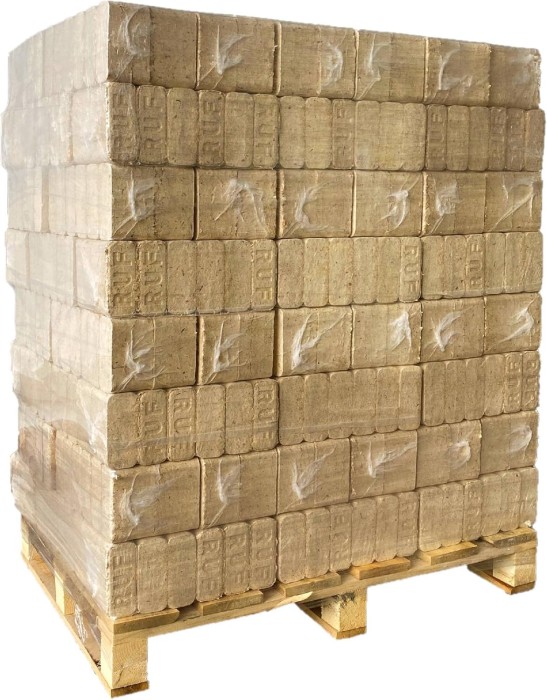 Hartholz Briketts ECO Premium RUF (96 Stück je 10kg), RUF HH BRIKETTS