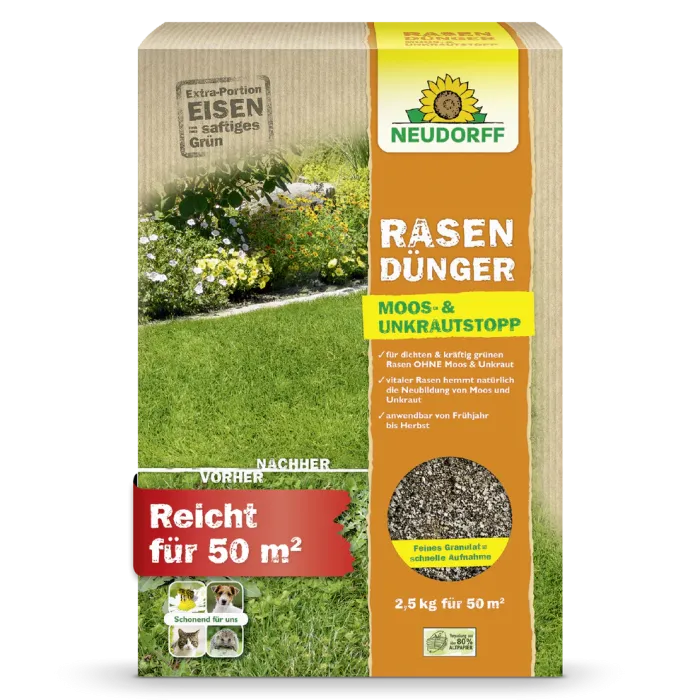Neudorff RasenDünger SPEZIAL 5PLUS1, 2,5 kg 1306