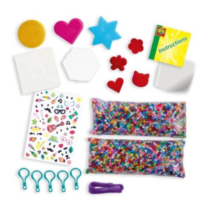 SES Creative Beedz-Bügelperlen - Mega Bastelset, 06234