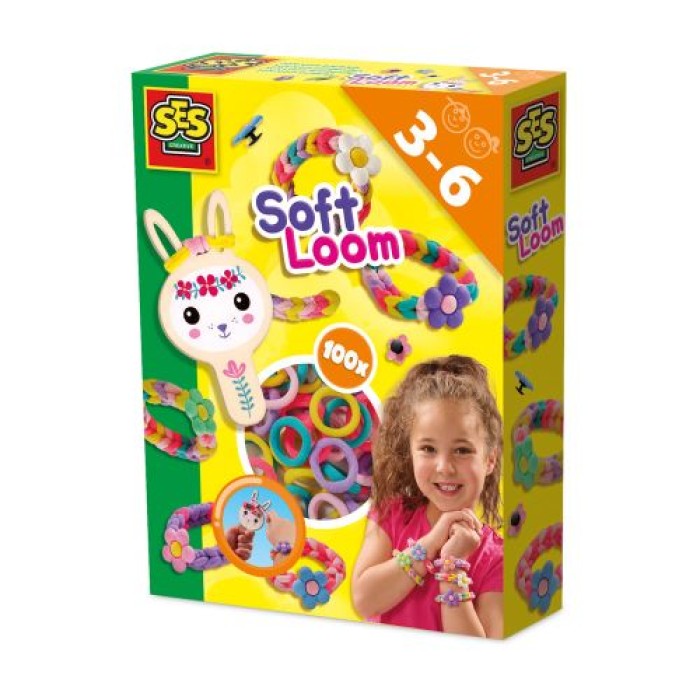 SES Creative - Soft Loom Armbänder, 14053