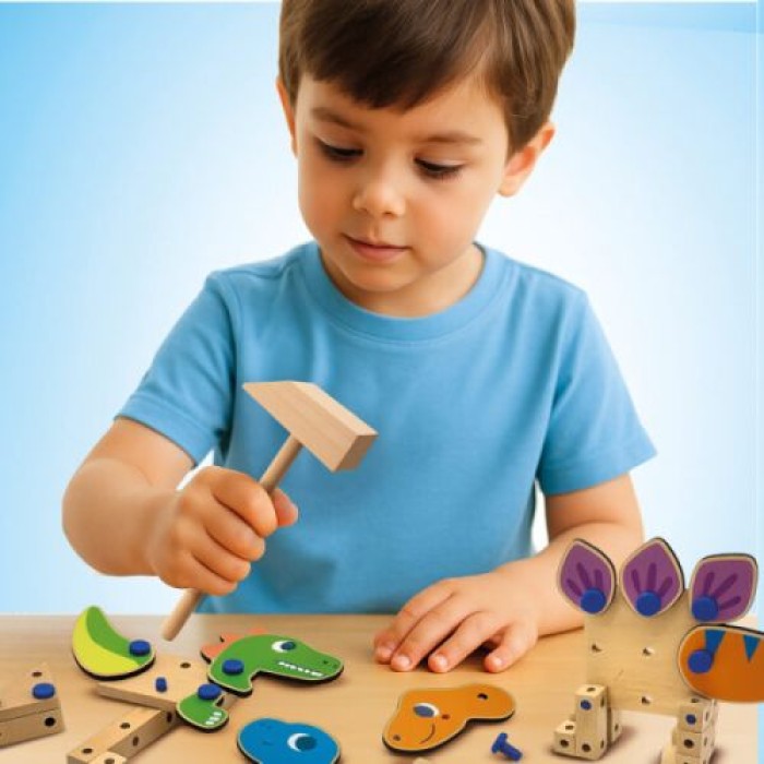 SES Creative Brix Junior - Konstruktionsset Dinos, 14072