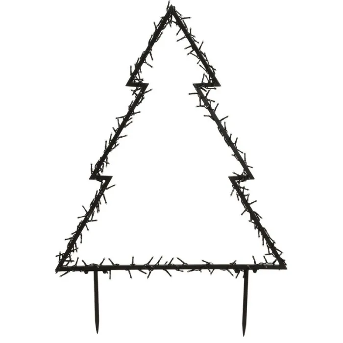 Koopman Deko-Weihnachtsbaum mit 175 LED für den Außenbereich, 75 cm AX2500130