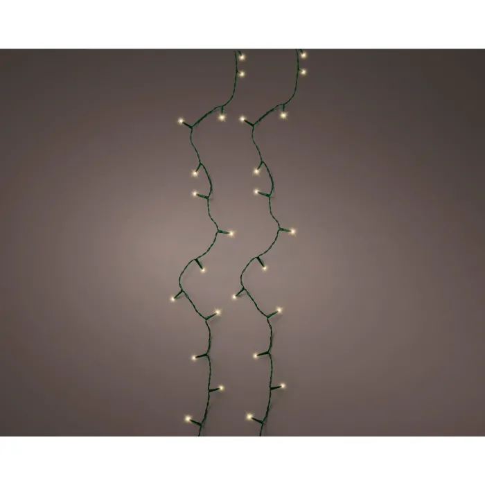Lumineo LED Basic-Beleuchtung Outdoor, 1190 cm, 120L, green/champagne, 495887