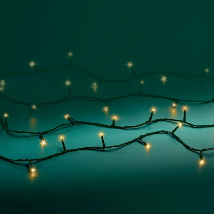 Lumineo LED Basic-Beleuchtung Outdoor, 1190 cm, 120L, green/champagne, 495887