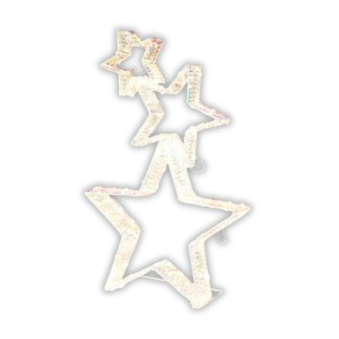 Koopman LED Sterne, 80 cm, Timer, außen, AMZ141250