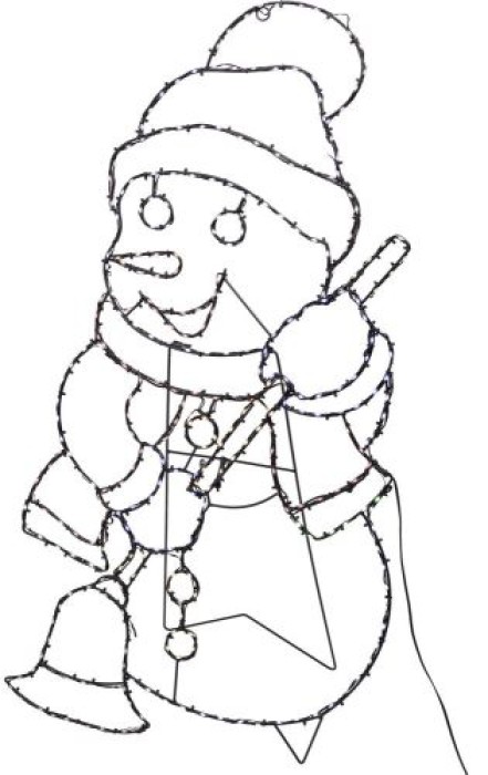 Koopmann Schneemann 90cm 326Led, AXT100010