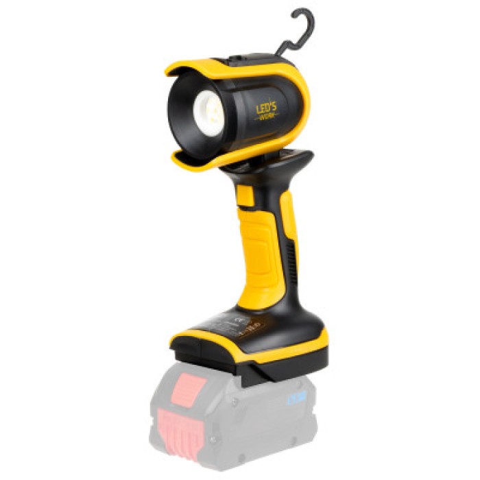 LEDs Work Akku-Arbeitsleuchte für Elektrowerkzeuge, 18V 500lm - 300816 1