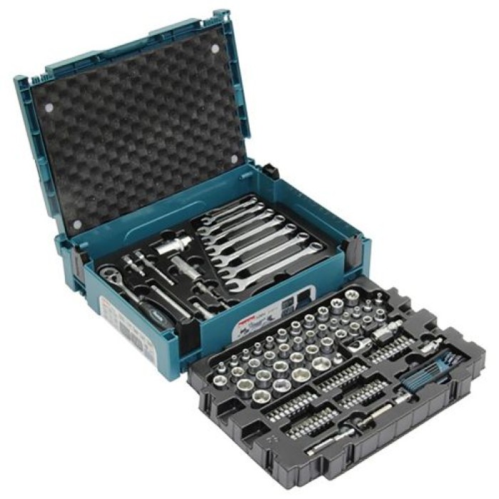 Makita Handwerkzeug-Set 120-tlg. Im MAKPAC E-08713