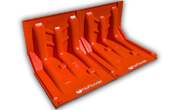 NoFloods EasyWall ABS-Barrier Gerades Modul T50-ST BW-DZ43