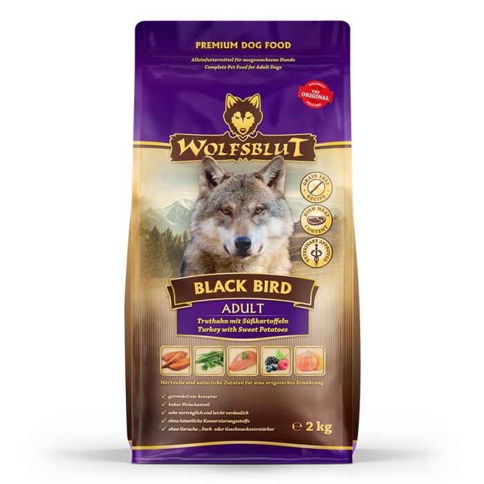 Wolfsblut  Black Bird Adult Trockenfutter, 2 kg, WB761231