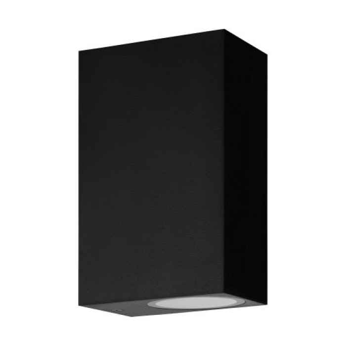 EGLO Außenwandleuchte Scogliera-e, GU10, IP44, 7cm, eckig, 74023