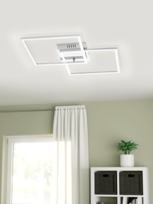EGLO LED Deckenleuchte Palmaves 2,  CCT/ dimmbar, 3900lm, 75538