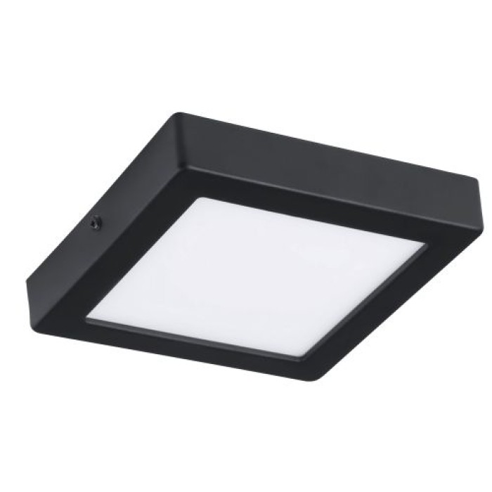 EGLO LED Deckenleuchte Idun, 17cm, schwarz, 1500lm, 4000K, 75605